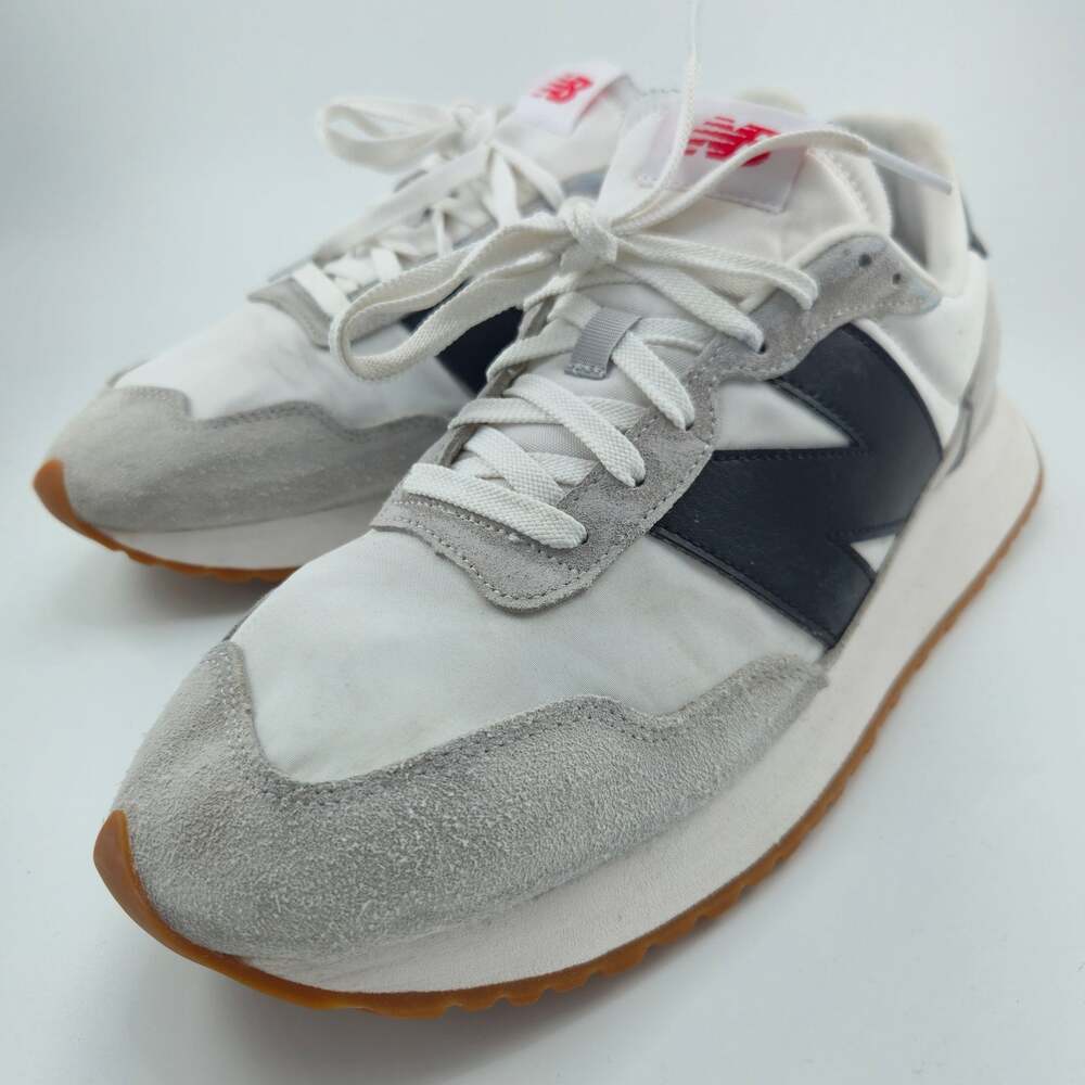 New Balance 237 Men's Size 12 MS237CI Black White Beige Sneakers